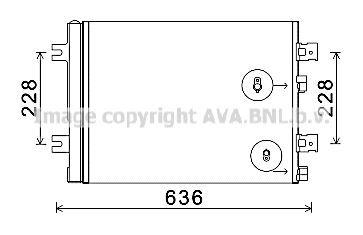 AVA QUALITY COOLING kondensatorius, oro kondicionierius RT5467D